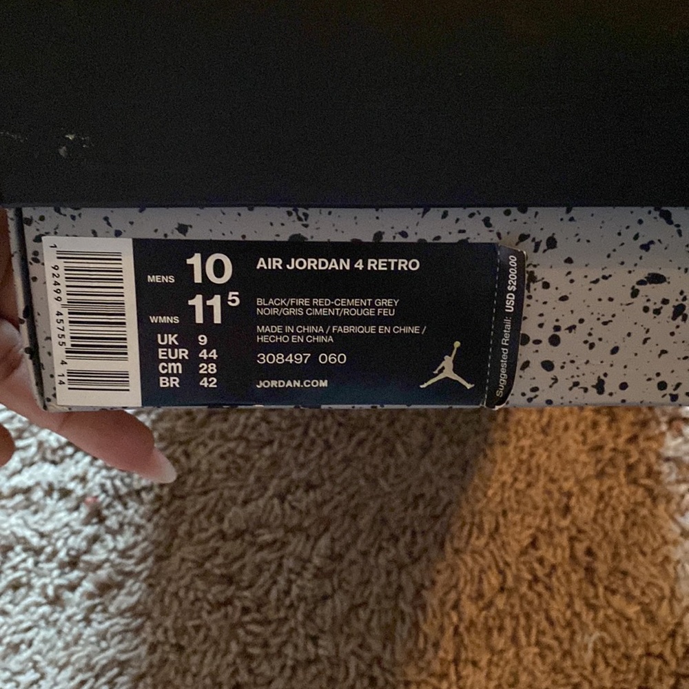 Jordan retro 4s - Picture 5 of 7